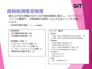 資格取得推奨制度