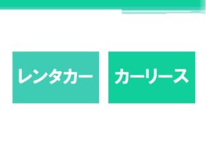 トヨタレンタリースの事業_レンタカーとカーリース