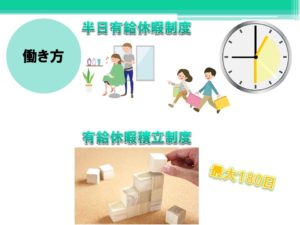 半日有給休暇制度