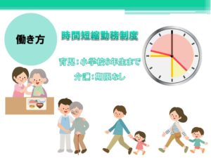 時間短縮勤務制度